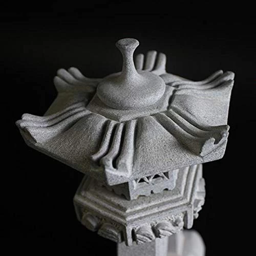 Stone Lantern Pagoda Garden Ornament Chinese/Japanese 22cm Sculpture Lantern Patio Decor 5 Stone Lantern Pagoda Garden Ornament Chinese/Japanese 22cm Sculpture Lantern Patio Decor - Image 5