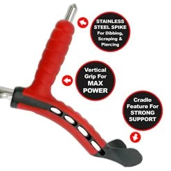 Roamwild Multi-Digger Dual Grip Garden Hand Fork Cultivator & Weeder (Hand Fork/Cultivator) -Garden Supply Store 41XhHFxRWfL