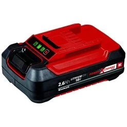 Einhell 4511498 18-Volt 2.6-Ah Lithium-Ion Power X-Change Battery, Amp