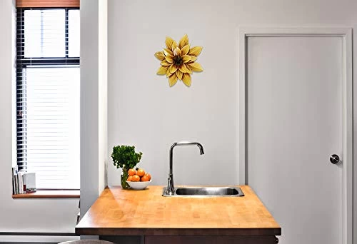 Large Metal Sunflower Art – Metal Sunflower Wall Decor – Outdoor Metal Wall Art – 14” Metal Flower Wall Décor For Indoor… 7 Large Metal Sunflower Art – Metal Sunflower Wall Decor – Outdoor Metal Wall Art – 14” Metal Flower Wall Décor For Indoor… - Image 7