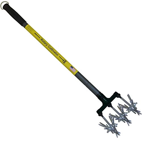 Rotary Cultivator Tool – 60” Extra Long Handle – Reinforced Tines – Reseeding Grass Or Soil Mixing – All Metal, No… 7 Rotary Cultivator Tool – 60” Extra Long Handle – Reinforced Tines – Reseeding Grass Or Soil Mixing – All Metal, No… - Image 7