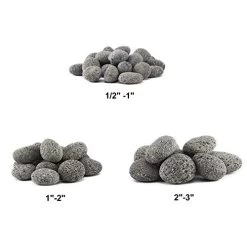 Stanbroil Tumbled Lava Rock Pebbles For Indoor Or Outdoor Gas Fire Pits And Fireplaces – 10 Pounds (1/2″-1″) -Garden Supply Store 41aMt0 rVSL