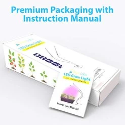 Brite Labs LED Grow Lights For Indoor Plants, 20W Dual Head Indoor Plant Light With 40 Red Blue Full Spectrum LEDs Strip… 9 Brite Labs LED Grow Lights For Indoor Plants, 20W Dual Head Indoor Plant Light With 40 Red Blue Full Spectrum LEDs Strip… -Garden Supply Store 41au2Bp2BC0XL