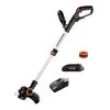 WORX WG163.8 GT 3.0 20V PowerShare 12″ Cordless String Trimmer & Edger, 12in, 1 Battery And Quick Charger Included