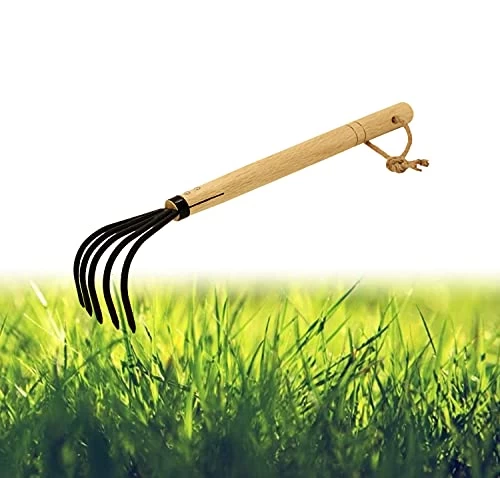 XFJTECH 15” Garden Rake Cultivator 5 Tines Claw Soil Tiller Military Grade Steel Japanese Ninja Claw With Ergonomic… 5 XFJTECH 15” Garden Rake Cultivator 5 Tines Claw Soil Tiller Military Grade Steel Japanese Ninja Claw With Ergonomic… - Image 5
