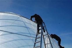 Greenhouse Plastic Film Transparent Polyethylene Cover Uv Resistant, 18 M Wide (59 Ft) -Garden Supply Store 41chrtPLMVL