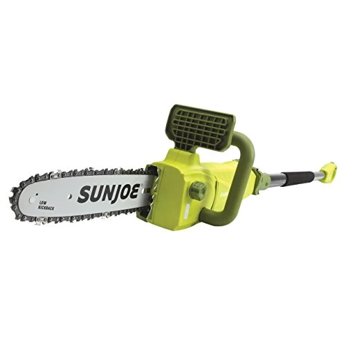 Sun Joe SWJ807E 10″ 8 Amp Electric Convertible Pole/Chain Saw, Green 2 Sun Joe SWJ807E 10″ 8 Amp Electric Convertible Pole/Chain Saw, Green - Image 2
