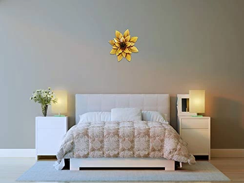 Large Metal Sunflower Art – Metal Sunflower Wall Decor – Outdoor Metal Wall Art – 14” Metal Flower Wall Décor For Indoor… 4 Large Metal Sunflower Art – Metal Sunflower Wall Decor – Outdoor Metal Wall Art – 14” Metal Flower Wall Décor For Indoor… - Image 4