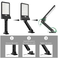 HighydroLED [Pack Of 2] Solar Lights Outdoor With Remote And Color Temperature Adjustment 2700K To 6000K, 48LED Solar… -Garden Supply Store 41ehKyYQWiL