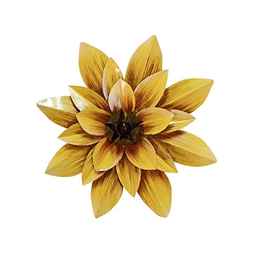 Large Metal Sunflower Art – Metal Sunflower Wall Decor – Outdoor Metal Wall Art – 14” Metal Flower Wall Décor For Indoor… 1 Large Metal Sunflower Art – Metal Sunflower Wall Decor – Outdoor Metal Wall Art – 14” Metal Flower Wall Décor For Indoor…