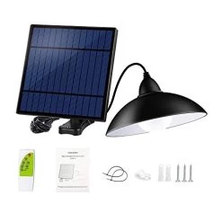 Bemexred Solar Lights Outdoor/Indoor,Remote Control Solar Powered Pendant Lights IP65 Waterproof,Auto On/Off Hanging… -Garden Supply Store 41hVxXSZGAL