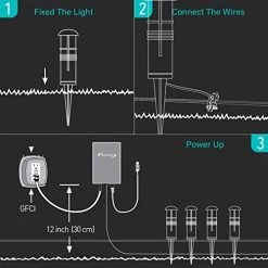 Malibu Aged Iron Collection LED Bollard Pathway Light LED Low Voltage Landscape Lighting Outdoor Bollard Lights For Lawn… -Garden Supply Store 41hoMtl4AgL