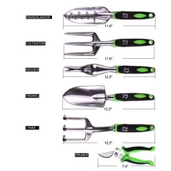 Garden Tool Set 8PCS Gardening Tool Kit For Gardening Heavy Duty And Durable Storage Tote Bag,Soil Shovel Weeding Rake For Digging, Planting And Pruning,Garden Gifts Tools For Men Women 10 Garden Tool Set 8PCS Gardening Tool Kit For Gardening Heavy Duty And Durable Storage Tote Bag,Soil Shovel Weeding Rake For Digging, Planting And Pruning,Garden Gifts Tools For Men Women -Garden Supply Store 41ihToJAn3L