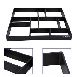 DIY Garden Paving Mold, Paving, Walkway Brick Maker Road Paving Cement Concrete Steeping Brick Stone Road Mould With 10… 9 DIY Garden Paving Mold, Paving, Walkway Brick Maker Road Paving Cement Concrete Steeping Brick Stone Road Mould With 10… -Garden Supply Store 41jBu7E7UuL