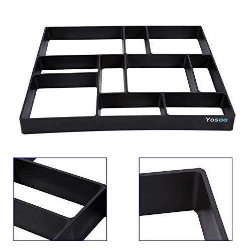 DIY Garden Paving Mold, Paving, Walkway Brick Maker Road Paving Cement Concrete Steeping Brick Stone Road Mould With 10… 3 DIY Garden Paving Mold, Paving, Walkway Brick Maker Road Paving Cement Concrete Steeping Brick Stone Road Mould With 10… - Image 3