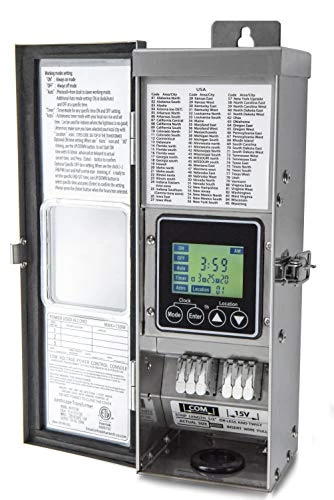 Khan Tech Stainless Steel Landscape 150w 15VAC Low-Voltage Transformer 1 Khan Tech Stainless Steel Landscape 150w 15VAC Low-Voltage Transformer