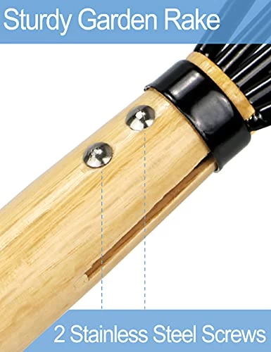 15″ Gardeners | Military Grade Steel 6 Tines And Prime Wood Japanese Ninja Or Cultivator For Perfect Pulverized And Aerated Soil, Ergonomic Wooden Handle For Firm Grip 5 15″ Gardeners | Military Grade Steel 6 Tines And Prime Wood Japanese Ninja Or Cultivator For Perfect Pulverized And Aerated Soil, Ergonomic Wooden Handle For Firm Grip - Image 5