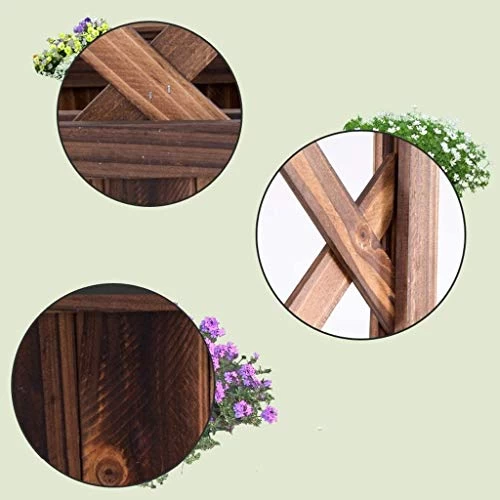 Big Shark Flower Rack Flower Pot Stand Wooden Plant Display Rack Stand Shelf Flower Pots Holder Mini Desktop Plant… 4 Big Shark Flower Rack Flower Pot Stand Wooden Plant Display Rack Stand Shelf Flower Pots Holder Mini Desktop Plant… - Image 4