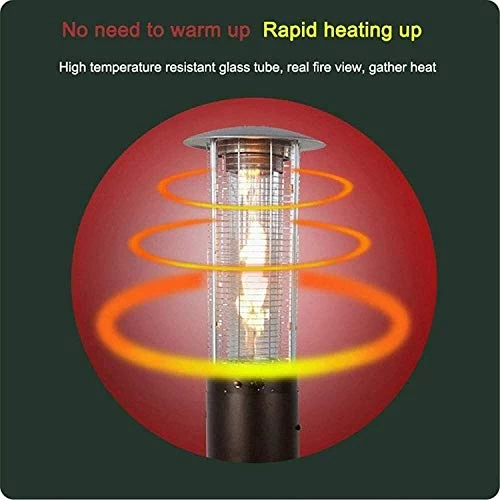 AJH Outdoor Patio Heater Propane Patio Heater Stainless Steel Floorstanding Liquid Outdoor Heater Patio Heater Visual… 6 AJH Outdoor Patio Heater Propane Patio Heater Stainless Steel Floorstanding Liquid Outdoor Heater Patio Heater Visual… - Image 6