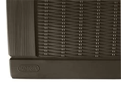 Keter Borneo 110 Gal. Plastic Outdoor Patio Storage Container Deck Box & Garden Bench, Brown -Garden Supply Store 41nPB6qhtzL