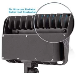 Lightdot 150W LED Flood Light Outdoor 5000K 21000Lm 900W Equivalent Led Stadium Flood Light With Dusk To Dawn Photocell… -Garden Supply Store 41nxal7btQL