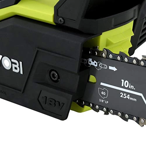 Ryobi P547 10 In. ONE+ 18-Volt Lithium+ Cordless Chainsaw Kit 6 Ryobi P547 10 In. ONE+ 18-Volt Lithium+ Cordless Chainsaw Kit - Image 6
