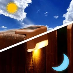 Solar Deck Lights,16 Pack Fence Lamp Solar Light Outdoor Solar Powered Waterproof Lighting Outdoor Security Lamps Warm… -Garden Supply Store 41tS6DZ15fL
