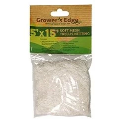 Grower’s Edge 740110 Soft Mesh Trellis Netting With 6″ Squares 15′