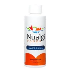 Nualgi Ponds 125ml Natural Pond Cleaner, Algae Control For Ponds, Water Clarifier & Pond Algaecide Alternative, Algae…