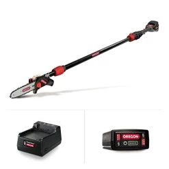 Oregon Cordless PS250-E6 Pole Saw Kit With 2.4 Ah Battery And Standard Charger