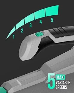 Litheli 20V Cordless Leaf Blower, Battery Leaf Blower For Cleaning Leaves, Dust, Snow On Lawn, Yard, Deck, With 4.0Ah… -Garden Supply Store 41ucuo3RuL