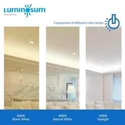 LUMINOSUM Dimmable LED Downlight 4″ 9W With Junction Box, Led Pot Lights 700lm, 90W Equiv, Dimmable IC Rated Airtight, ETL & Energy Star Listed, Daylight 5000k, 12-Pack -Garden Supply Store 41udFWFAlvL