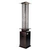 AJH Outdoor Patio Heaters, Propane Liquefied Gas Heater W/Wheels, Adjustable Garden Heat Lamp For Household Commercial