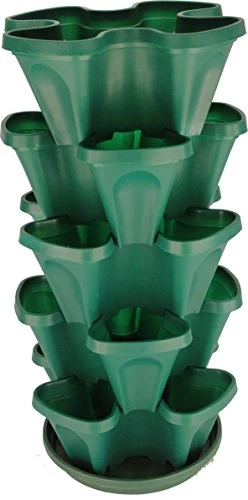 5-Tier Stackable Strawberry, Herb, Flower, & Vegetable Planter – Vertical Gardening Indoor/Outdoor Stacking Garden Pots… 6 5-Tier Stackable Strawberry, Herb, Flower, & Vegetable Planter – Vertical Gardening Indoor/Outdoor Stacking Garden Pots… - Image 6