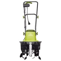 Sun Joe 12-Inch 8-Amp Electric Garden Tiller/Cultivator, Green (TJ602E) -Garden Supply Store 41w DHmz2gL