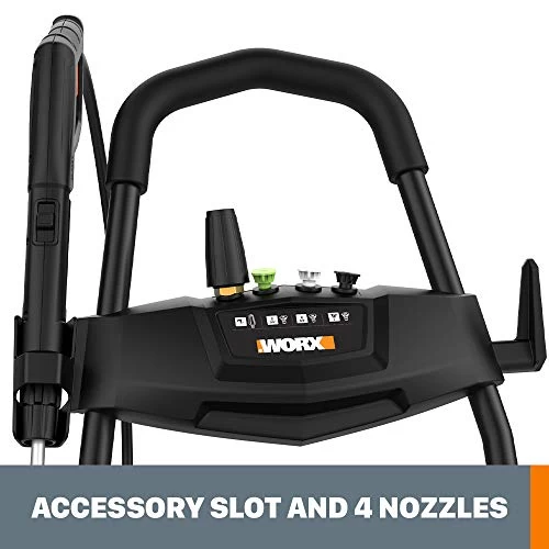 WORX 13 Amp Electric Pressure Washer 1600 PSI With Rolling Cart -WG604 5 WORX 13 Amp Electric Pressure Washer 1600 PSI With Rolling Cart -WG604 - Image 5