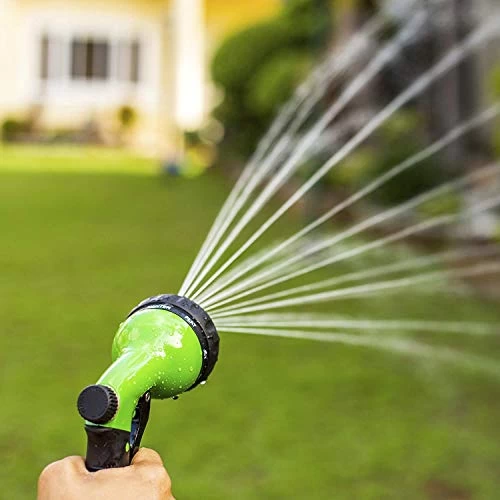 Signature Garden Heavy-Duty Water Hose Spray Nozzle – Comfort-Grip Hose Attachment – 8 Different Spray Patterns – Garden… 5 Signature Garden Heavy-Duty Water Hose Spray Nozzle – Comfort-Grip Hose Attachment – 8 Different Spray Patterns – Garden… - Image 5