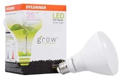 SYLVANIA General Lighting 40071 BR30 Ultra, Frosted Finish, 18 Watts LED Grow Lamp