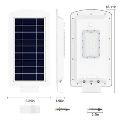 TENKOO LED Solar Street Light Wall Garden Lights, 15W All In One With Motion Sensor Waterproof IP65 Super Bright… 10 TENKOO LED Solar Street Light Wall Garden Lights, 15W All In One With Motion Sensor Waterproof IP65 Super Bright… -Garden Supply Store 41xxioKNfSL