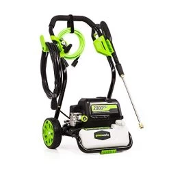 Greenworks 2000 PSI 1.2 GPM Electric Pressure Washer, GPW2000-1