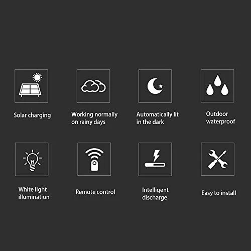 Hanging Pendant Solar Lights, ALLOMN Solar Powered Shed Light Remote Control 3M Cable Outdoor Courtyard Garden Corridor… 4 Hanging Pendant Solar Lights, ALLOMN Solar Powered Shed Light Remote Control 3M Cable Outdoor Courtyard Garden Corridor… - Image 4