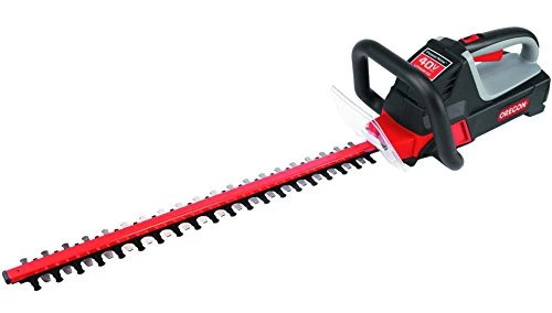 Oregon HT275 Cordless Hedge Trimmer Kit With 4.0 Ah Battery Pack And Rapid Charger, 24-Inch Blade 1 Oregon HT275 Cordless Hedge Trimmer Kit With 4.0 Ah Battery Pack And Rapid Charger, 24-Inch Blade