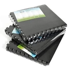 HOMCOM Soft Interlocking Floor Mats Waterproof Exercise Workout Mat Kid Play Mat Gymnastics And Home Gym Protective… -Garden Supply Store 41zCiVkU0aL