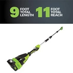 Greenworks 24V 8″ Pole Saw, Battery Not Included PS24B00 -Garden Supply Store 41zdStYhlDL