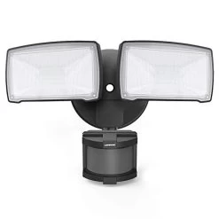 LEPOWER 28W LED Security Lights Motion Sensor Light Outdoor, 3000LM Motion Security Light, 5500K, IP65 Waterproof, 2…