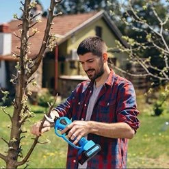 KOMOK Electric Pruning Shears Cordless Scissors,Power Hedge Trimmer Secateurs With 2 Rechargeable 2000mAh Batteries Tree… 13 KOMOK Electric Pruning Shears Cordless Scissors,Power Hedge Trimmer Secateurs With 2 Rechargeable 2000mAh Batteries Tree… -Garden Supply Store 510uvHJbDAL
