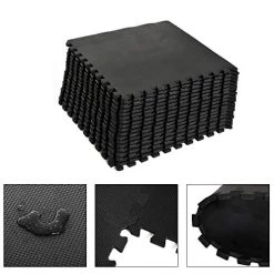 HOMCOM Soft Interlocking Floor Mats Waterproof Exercise Workout Mat Kid Play Mat Gymnastics And Home Gym Protective… -Garden Supply Store 5111c2ySZhL