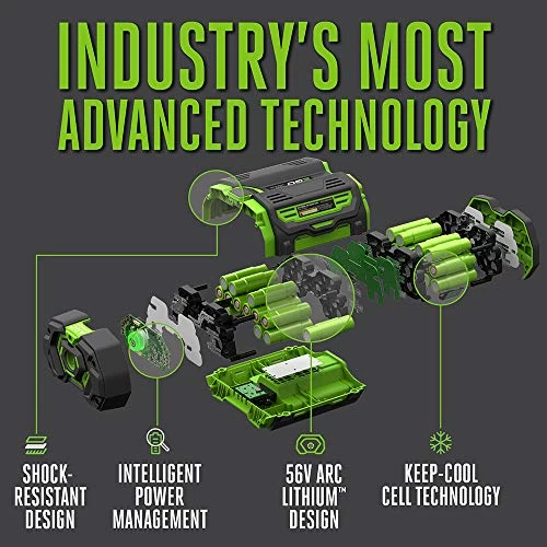 EGO Power+ BA2800T 56-Volt 5.0 Ah Battery With Upgraded Fuel Gauge (3rd Generation) 4 EGO Power+ BA2800T 56-Volt 5.0 Ah Battery With Upgraded Fuel Gauge (3rd Generation) - Image 4