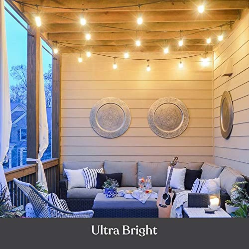 Brightech Ambience Pro Outdoor String Lights – Commercial Grade Waterproof Patio Lights With 48 Ft Dimmable Incandescent… 5 Brightech Ambience Pro Outdoor String Lights – Commercial Grade Waterproof Patio Lights With 48 Ft Dimmable Incandescent… - Image 5