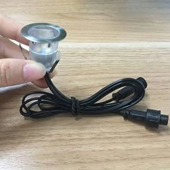 QACA Low Voltage LED Deck Lighting Kit Stainless Steel Waterproof Outdoor Landscape Garden Yard Patio Step Decoration… -Garden Supply Store 511bKiJRuBL